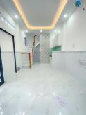 Nhà 1 trệt 1 lầu thiết kế đơn giản gần MT Lê Đức Thọ cao thoáng.