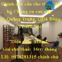 Chính chủ cần cho thuê căn hộ Chung cư cao cấp TSQ Phường Quang Trung, Quận Hà Đông, TP Hà Nội