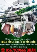 Chính chủ bán gấp nhà 4 tầng, liền kề KĐT Văn Quán, DT 75m2 3 mặt thoáng