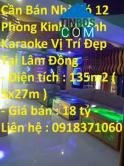 Cần Bán Nhà Có 12 Phòng Kinh Doanh Karaoke Vị Trí Đẹp Tại Lâm Đồng