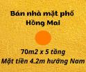 Bán nhà mặt phố Hồng Mai, 70m2, thương lượng chính chủ - LH: 0906299843