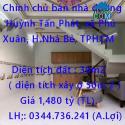 Chính chủ bán nhà đường Huỳnh Tấn Phát, xã Phú Xuân, huyện Nhà Bè, TPHCM