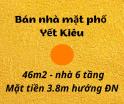 Bán nhà mặt phố Yết Kiêu, 6 tầng, mặt tiền 3.8m kinh doanh - LH: 0906299843