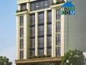 Cho thuê tòa nhà Văn Phòng mặt phố Nguyễn Khang DT 120m2 *9 tầng Mt 8m. Giá 180tr/tháng