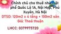 Chính chủ cho thuê nhà mặt phố Quôc Lộ 1A, Nội Hợp, Phú Xuyên, 0379975720