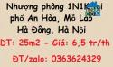 Nhượng phòng 1N1K tại phố An Hòa, Mỗ Lao, Hà Đông; 0363624329