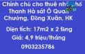 ⭐Chính chủ cho thuê nhà phố Thanh Hà sát Ô Quan Chưởng, Đồng Xuân, Hoàn Kiếm, 4,9tr/th; 0903235786
