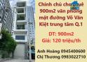 ⭐Chính chủ cho thuê 900m2 văn phòng mặt đường Võ Văn Kiệt trung tâm Q.1, giá rẻ 120tr/tháng;...