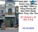 ⭐NHÀ ĐẸP - GIÁ TỐT - Chính chủ cần bán nhà MẶT TIỀN Lê Hồng Phong đối điện KDC Stella Bình Thủy;...